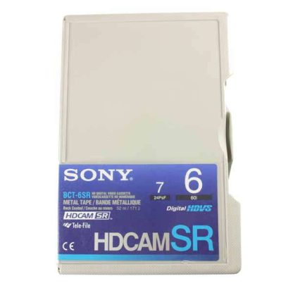 6 min. High Definition SR Betacam Cassette (Small) NEW $39.00