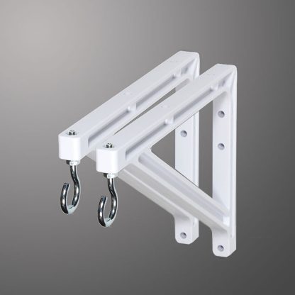 6 Wall Brackets white for projection screens $25.00